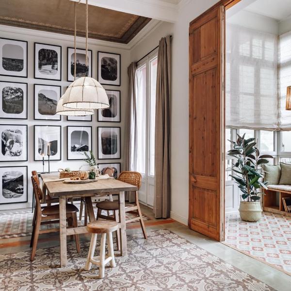 Tella - 2 bedrooms and office in Eixample Esquerra, Barcelone