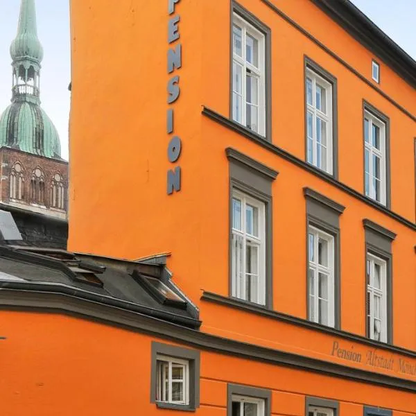 Pension Altstadt Mönch unser Kleinod in top Lage direkt in der Altstadt incl Frühstück, hotell i Stralsund