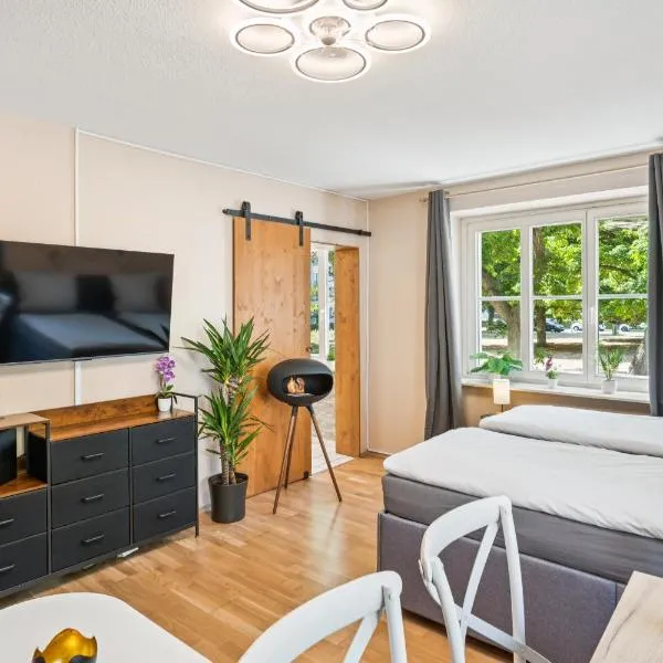 DresdenStay Nähe Elbepark 2 Schlafzimmer Kamin PS4, hotel em Dresden