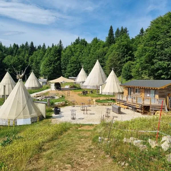 Village Tipi, hotel in La Féclaz