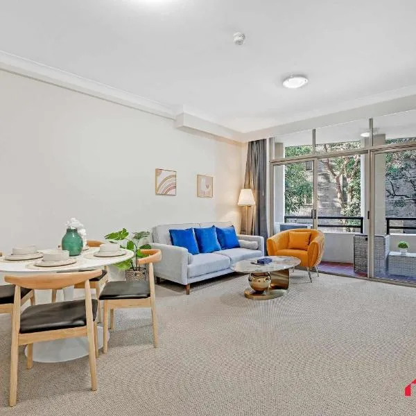 MetaWise Cozy 1BR City Pad W Parking Near RPA & Sydney Uni, viešbutis Sidnėjuje
