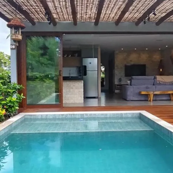 Casa Santorini - Barra Grande - Maraú - Vila Kadosh, hotel in Barra Grande