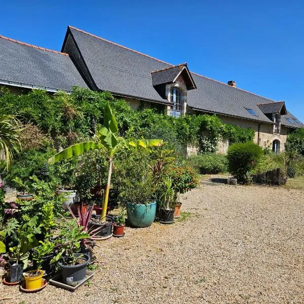 Eco-friendly house, near Angers5 bedrooms, 2 bathrooms, viešbutis mieste Corzé