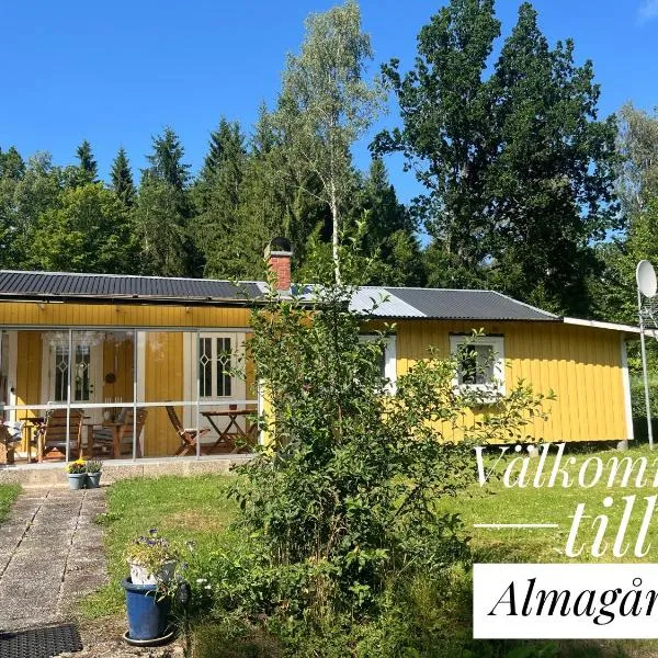 Almagården lantlig miljö, hotell sihtkohas Svängsta