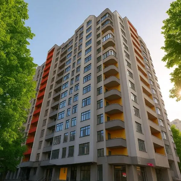 New Business-Class Apartment 1 хв від метро, отель в Киеве