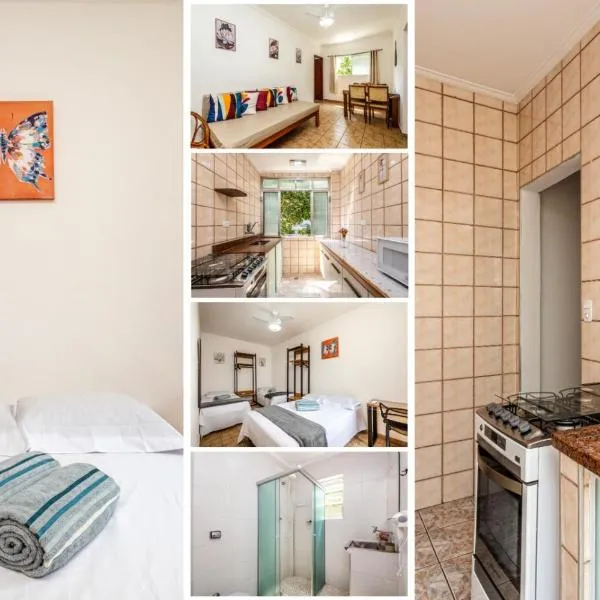 A2-CantoForte - 200 metrosPraia - ARCond - Garagem - Wifi - Ideal para Família, hotel a Praia Grande
