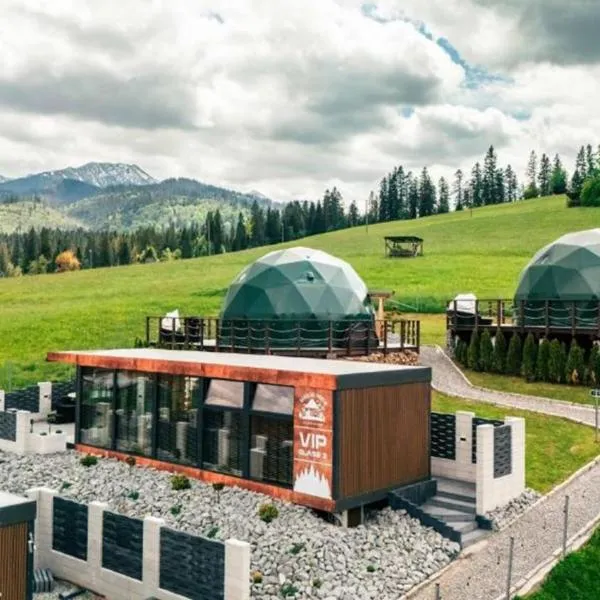 Góralski Harem Osada Glamp & Glass z Jacuzzi i Balią, hotel a Zakopane