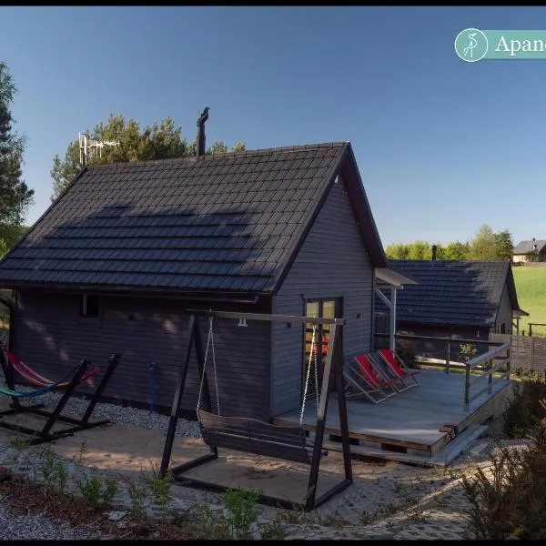 APANÓWKA domki z balią jacuzzi sauna, hotel v destinaci Trzebiechowo