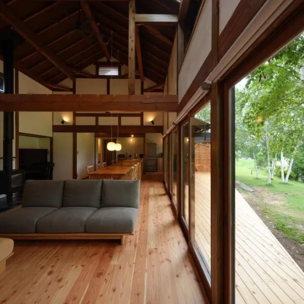 haku36stay 信州安曇野 白樺に囲まれた邸宅, hotell sihtkohas Azumino