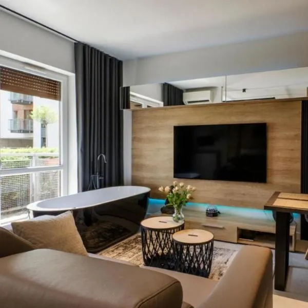 LupoApartments Premium z Klimatyzacją, Jacuzzi, Centrum, OFF Piotrkowska Klimatyzacja Parking w Cenie, hotel v Lodži