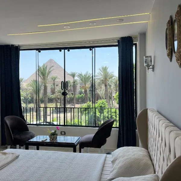 Miracle Pyramids View Hotel，位于Giza的酒店