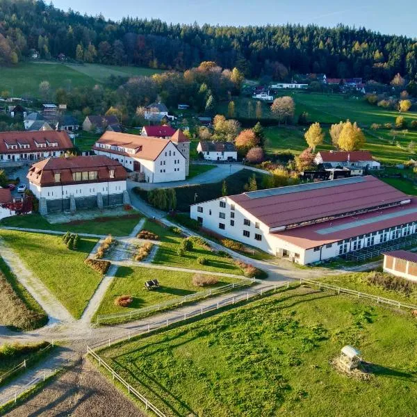 Hotelový a jezdecký areál Dvůr Krutěnice, hotel in Krutěnice
