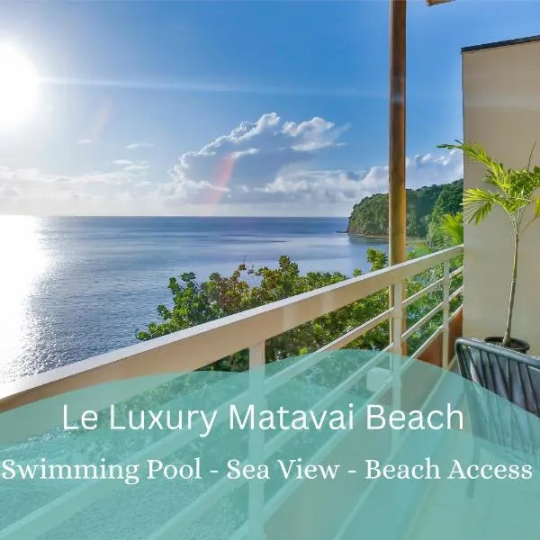 Blue Horizon - Le Luxury Matavai Beach - Piscine - Vue Mer, hotel di Arue