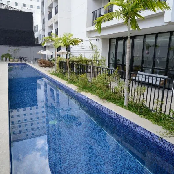 ACQUA ONE - Apto novo, varanda, poucos passos do metrô Luz, hotel in Sao Paulo