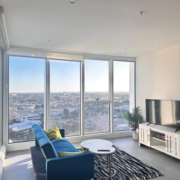 Luxurious city view at Sydney Olympic Park, hotel in Sydney