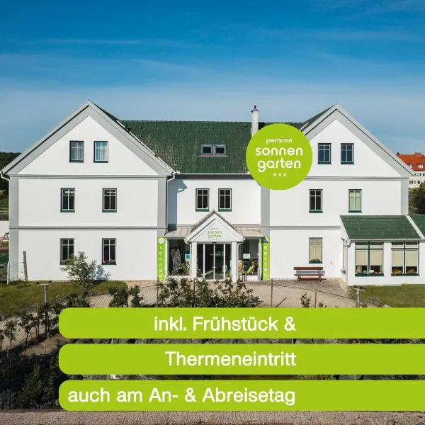 Pension Sonnengarten & Therme included - auch am An- & Abreisetag!: Lutzmannsburg şehrinde bir otel