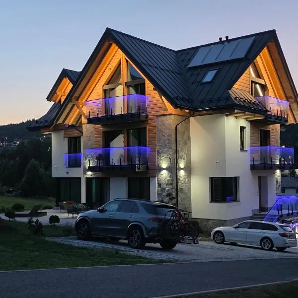 Wellness Apartmány Viktória, hotel in Ždiar