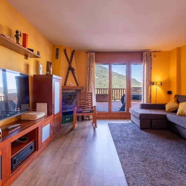 Barthe Holidays I Apartamento rústico en El Tarter 6PAX I Gran terraza con vistas al valle, ideal para familias o grupo, Parking I Rossinyol, hotel in El Tarter
