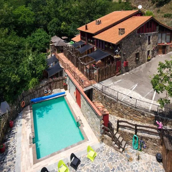 Apartamentos Rurales & Spa La Bárcena, Hotel in Enterrías
