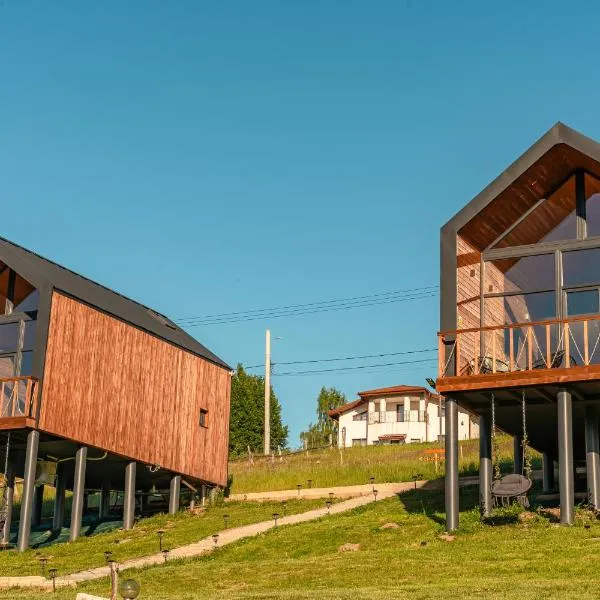 Suspended Tiny House, hotel i Drumu Carului
