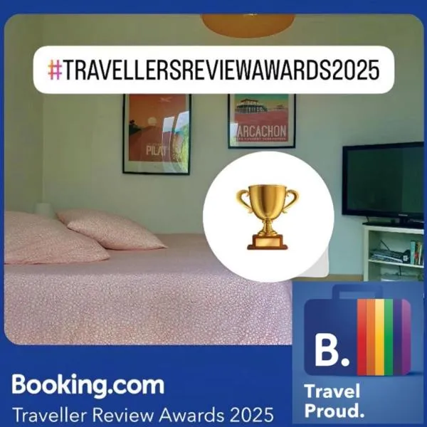 Maisonnette studio Arcachon 300m plage, hotel v destinaci Arcachon