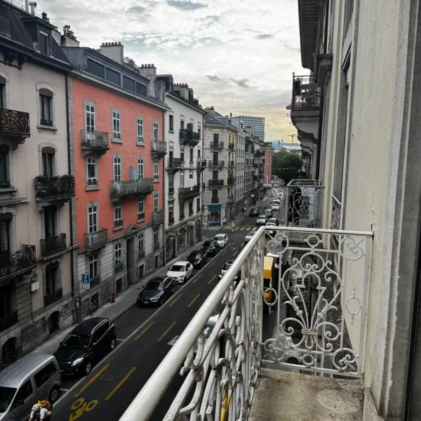 Grand 5 pièces au Centre Genève, hotel v Ženevi