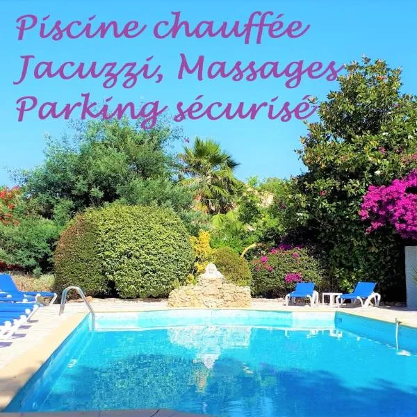 Hotel Les Jardins de Bormes, sauna & jacuzzi, ξενοδοχείο σε Bormes-les-Mimosas