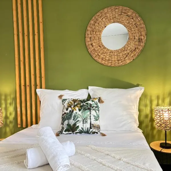 Yana Room - Centre ville, 2 chambres, espace travail, Wifi fibre, хотел в Кайен