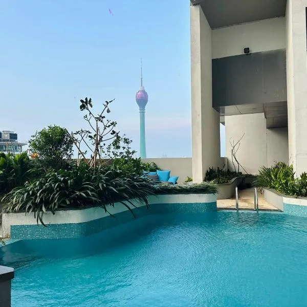 Colombo Skyline Luxury Apartments at Tri-Zen - Pool and Amazing City Views, готель у Коломбо