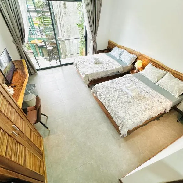 305MSNK Luxe Twin Studio I Balcony & Kitchen, hotel v destinaci Can Tho