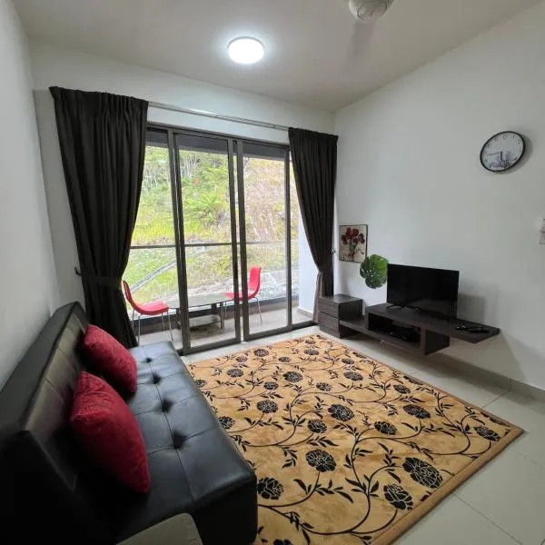 Palas Horizon, Cozy Apartment 3Bedroom near Kea Farm Market, ξενοδοχείο σε Brinchang