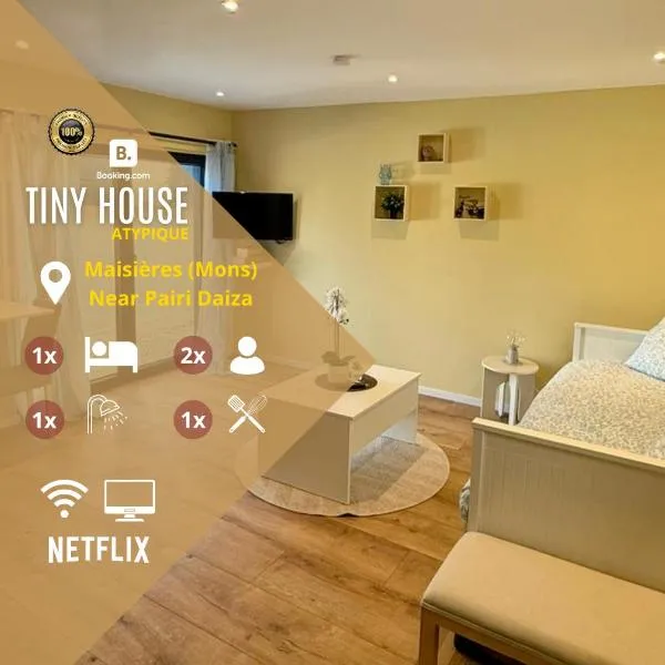 TinyMoko - Mons - proche du Shape et Pairi Daiza, Hotel in Mons