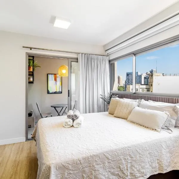 BSR Luxe Studio next to Allianz Park w Rooftop Pool and Pet Friendly, hotel in São Paulo