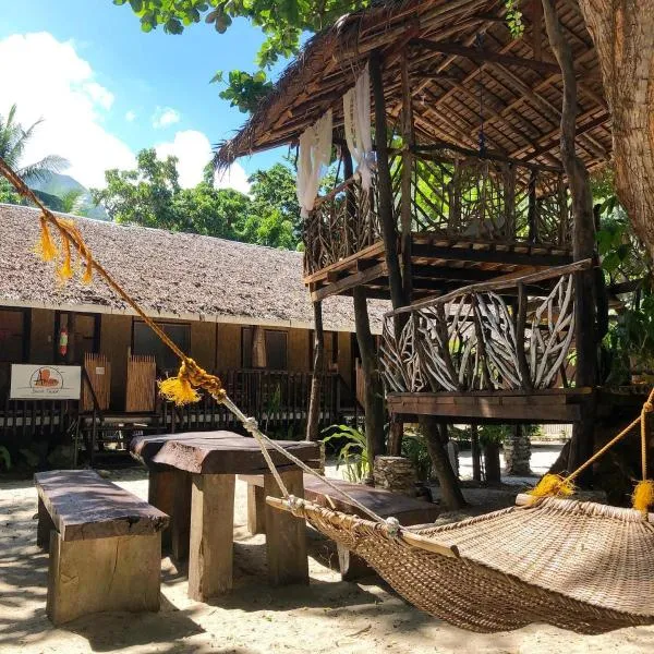 Amami Beachfront Bungalows & Villa, hotel em Puerto Galera