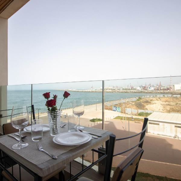 Studio prestige avec Terrasse sur la Marina, Касабланка
