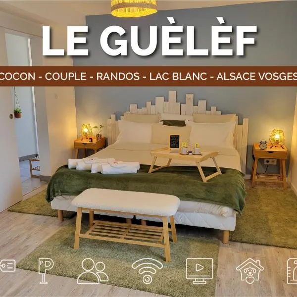 Le Guèlèf - Appartement 2 personnes, hotel en Orbey
