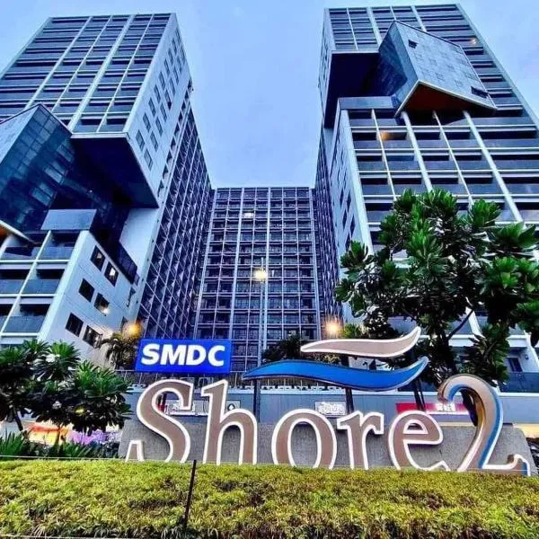 Metro Prime Staycations at Shore 2 Residences T3, hotell Manilas