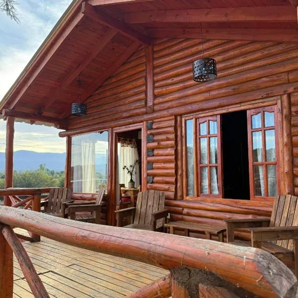 Cabaña Los Abuelos para 6 personas, hotel i Coronel Moldes