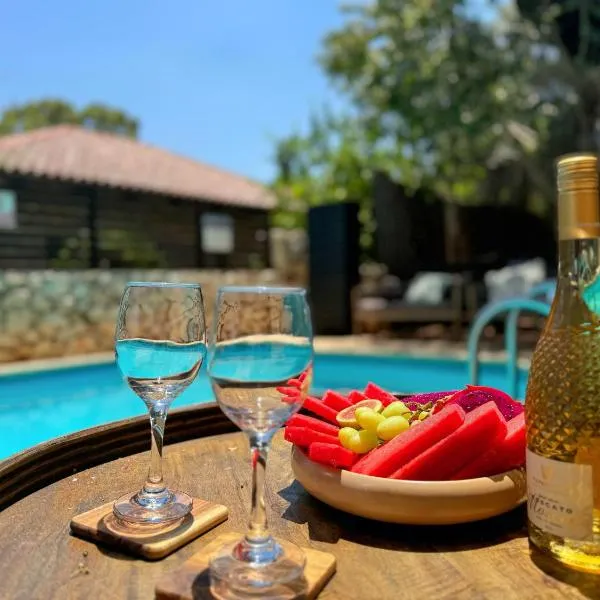THE HOUSE ROSH PINA - 2BRM WITH POOl, hotel in Rosh Pinna