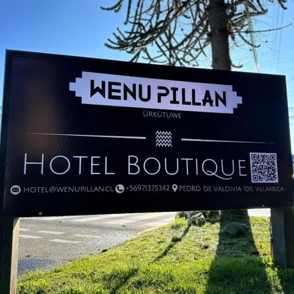 Hotel Boutique WenuPillan, hotel in Villarrica