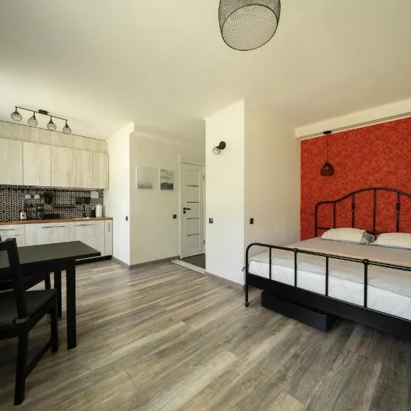 Cozy Park-View Studio Apartment with Free Parking, hotel in Riga