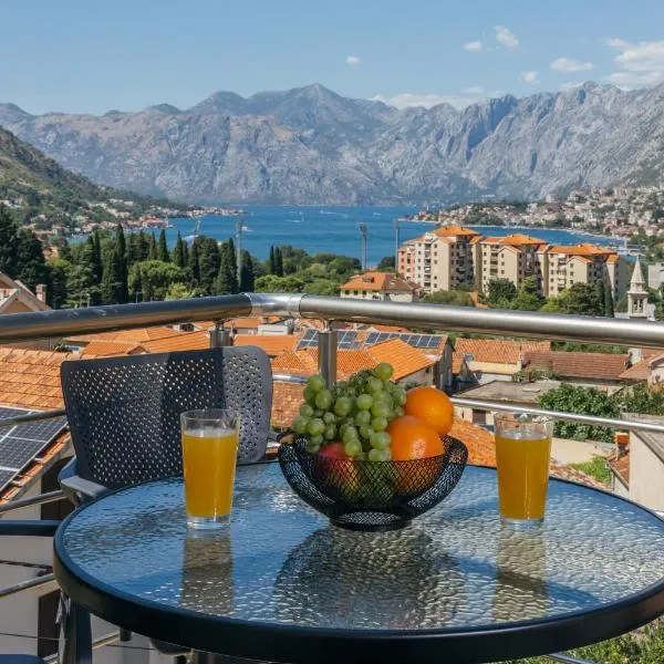 Monte Bay Apartments, hotell i Kotor