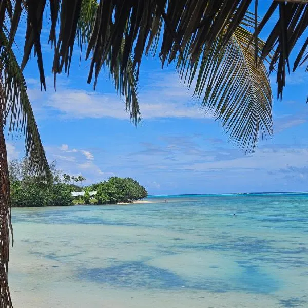 Bungalow paradisiaque en bord de lagon Fare Ananda、Iumaruのホテル