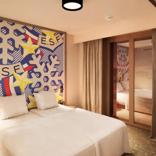 PopAlp la Plagne - Hôtel et Restaurant, готель у місті La Plagne Tarentaise