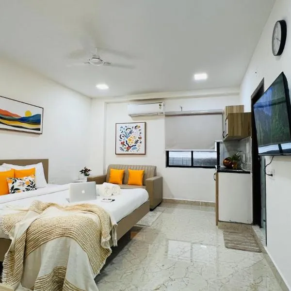 Olive Serviced Apartments - HICC Hyderabad, hotel in Hyderabad
