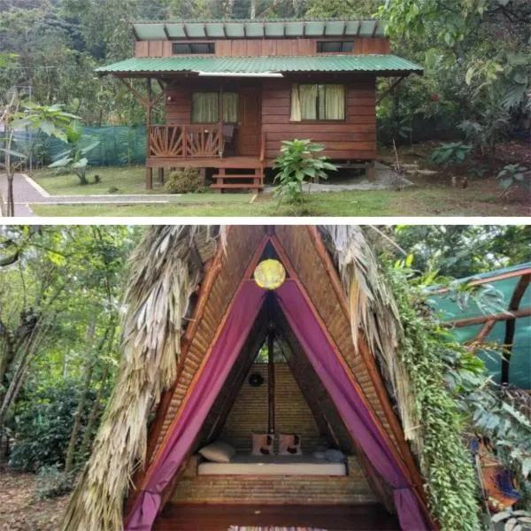 Centro Ananda, Cabina, Bambuszelt, hotel in Guápiles