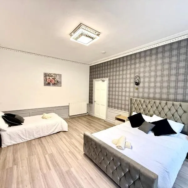 The Handy Hub Luxury Victorian Apartment - Fast WiFi & Central Edinburgh, hotel in Edinburgh