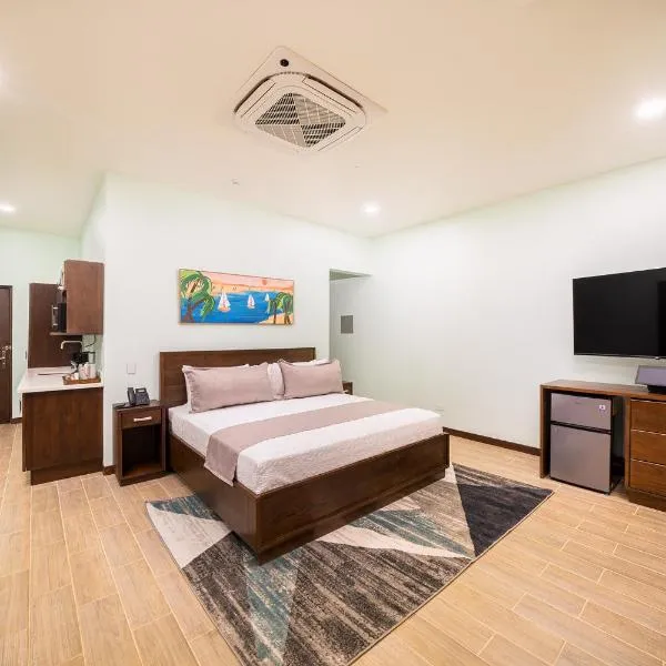 Bungalows Beachfront Hotel, hotell sihtkohas Punta Uva