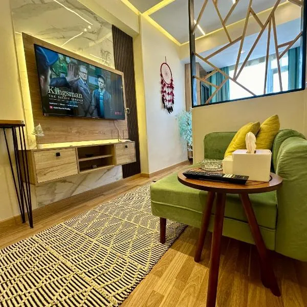 Amazing private studio at TenTon Zamalek T203, hotel al Caire