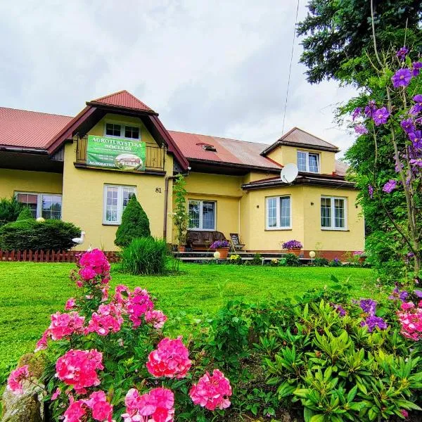 Agrokrysia、Krościenkoのホテル